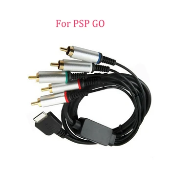 100 бр. компонентен кабел AV кабел за PlayStation Portable PSP GO HD-TV, Аудио-видео AV кабел компонентен кабел за удължаване