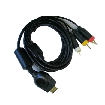 100 бр. най-Новият Av-конверсионный кабел 1,8 м кабел за игрови аксесоари за ps3 Компютърни аксесоари