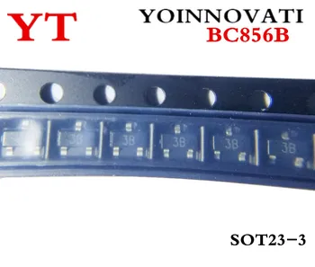  1000 бр./лот BC856B BC856 0.1 A 65V SOT-23 PNP транзистор на по-добро качество.