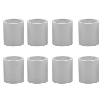 15 Стъпални универсални касети за филтриране на вода за къпане (8 опаковки) Премахва хлор, микроорганизми, твърда вода - подмяна на