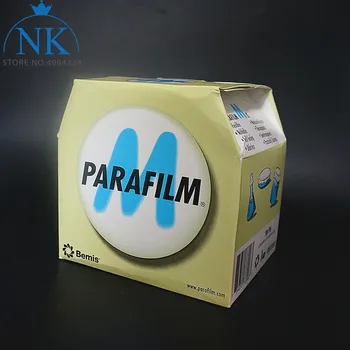 2 ролка/лот Влага оборудване запечатване филм 10 см х 38 м, Parafilm M лаборатория за оборудване запечатване Филм PM-996 4INX125FT
