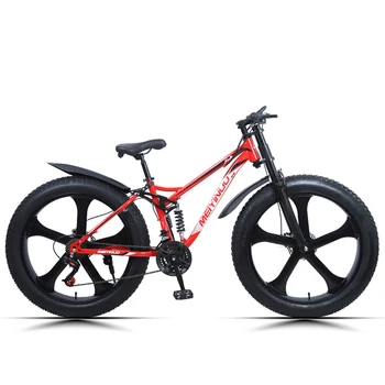 26-инчов 27 експрес цикъл дебели гуми Fat Tire Планинско колоездене Плажен велосипеди