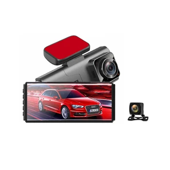 4K Автомобилен Видеорекордер Dash Camera 4-инчов Огледало за обратно виждане Автомобилен Видеорекордер ny So IMX415 Ultra HD 3840*2160P Dash Cam Камера за Задно виждане