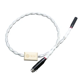 HI-End Один Супер посеребренный XLR баланс Коаксиален цифров интерфейсен кабел за AES/EBU за меломани