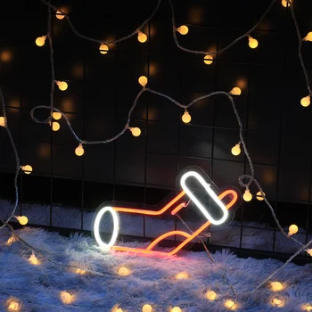 Led неонова светлина знак коледен отглеждане неонови стенни лампи лека нощ за стая празнична парти декор готин Коледен подарък за рожден ден