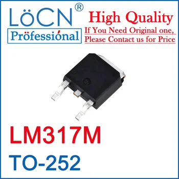 LoCN 100ШТ LM317MDT LM317M LM317 TO252 SMD DPAK Mosfets Китайски нови високо качество