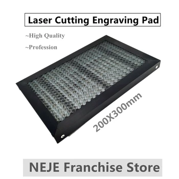 NEJE Висококачествен панел за лазерно гравера, поддържаща плоча, клетъчна панел, работна платформа, за металообработващи машини за лазерно гравиране и рязане
