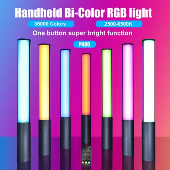 Rgb Light Stick Преносими led видеотрубка Lightfor Youtube Тик Tok за снимане на кратки клипове пълноцветно фотографско осветление