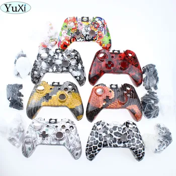 YuXi Hot Shell за Безжичен контролер Xbox One Гидроприводная Бомба Стикер Калъф Взаимозаменяеми Корпус Предна + задна част на Черупката