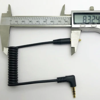 Аудио кабел 3.5 мм - двоен щепсел с 3.5 мм TRRS-TRS Универсален кабел за микрофони