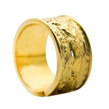 Елегантен Златен кръгъл пръстен за пури Пръстен от сребро 925 проба, Старинни Бижута Накрайника за пури 1 Пепелник за пури Преносима