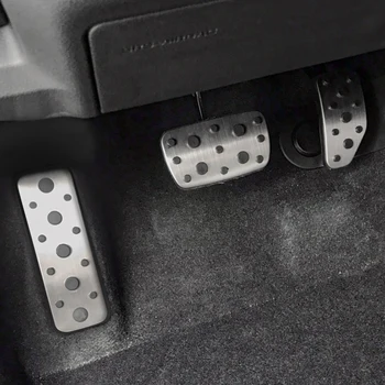 За Subaru XV 2018-2021 Forester 2019 2020 2021 автомобилна поставка за крака на педала на спирачките Покриване на педалите от неръждаема стомана аксесоари