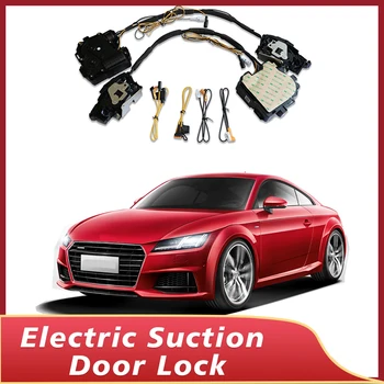 За меко затваряне на вратата, бравата който има блокиране на преминаването на Электропоглощающий безшумен една врата по-близо за Audi A4 A6 Q5 Q7 tt 2012 ~ 2023