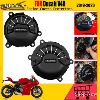 Защитен калъф двигателя за Ducati PANIGALE V4 R 2019-2023