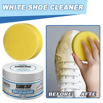 Комплект за почистване на обувки за белите маратонки, избелващ гел за обувки, препарати, незаличими крем за почистване, крем за почистване от кал