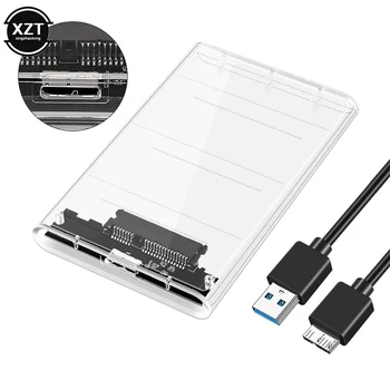 Кутия за мобилен твърд диск от SATA3 до USB Твърд диск, USB 3.0 SSD HDD твърд механичен твърд диск, Кутия за твърд диск SATA Кутия за твърд диск