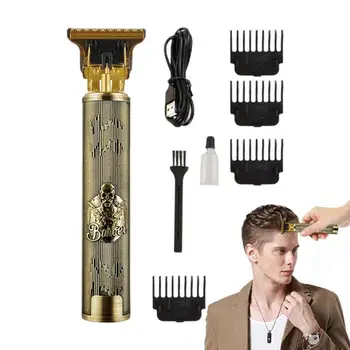 Машинка за подстригване на коса за мъже, Самобръсначка, подстригване за коса, професионални инструменти за подстригване, мъжки комплект за грижа за конете, ретро машинки за подстригване