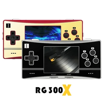 НОВАТА Портативна Игрова Конзола ANBERNIC RG300X В Ретро стил, Мини-Игри Видео на HD, Вграден В 5000 Игри За Детски Подарък