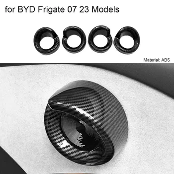 Панел Дръжката на Вратата на Колата ABS Вътрешна Декоративна Капачка за модели BYD Frigate 07 23 Автоаксесоари