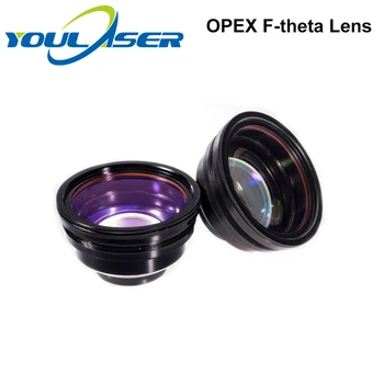 Полевата леща QDHWOEL F-theta Lens 1064nm 70x70-300x300mm F100-420nm за Детайли на машини за Лазерно маркиране на оптични влакна YAG 1064nm