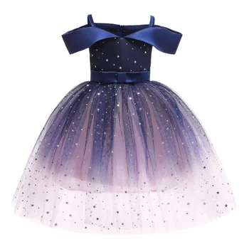 Рокля за момичета, детски рокля, лятна рокля на принцеса за момиченца, детска пола-очи, детски рокли за момичета
