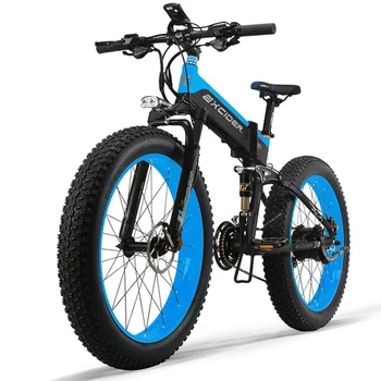 САЩ ЕС Склад CE Гореща продажба ebike 1000W 48V Висока производителност електрически Сгъваем велосипед 14.5 AH 26inch Snow Fat Tire електрически велосипед