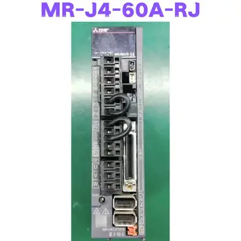 Серво MR-J4-60A-RJ, бивш втора ръка, MR J4 60A RJ тествана е нормално