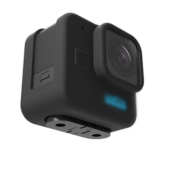Силиконов калъф за 11 черни мини-екшън камери, защитен калъф