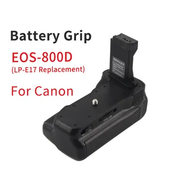 Вертикална Батарейная дръжка EOS-800D за фотоапарати CANON EOS 77D 800D 9000D Бунтовник T7i Kiss X9i Батарейная дръжка